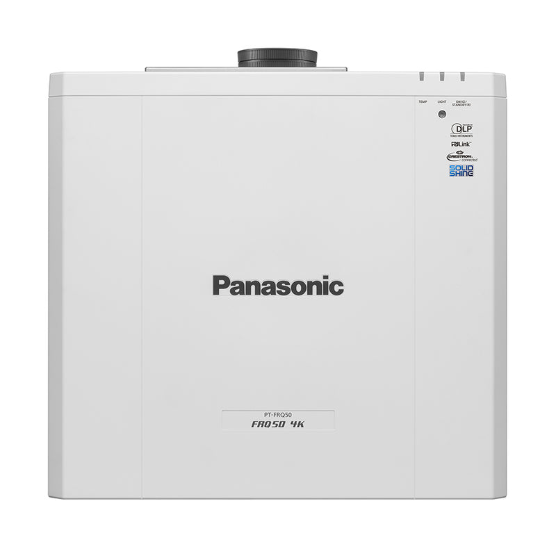 PANASONIC PT-FRQ50 - 1-chip DLP-projector met lasertechnologie (4K Quad Pixel Drive 3.840 x 2.160 | 5.200 lumen | Digital Link | incl. lens 1.45-2.92:1) - in wit