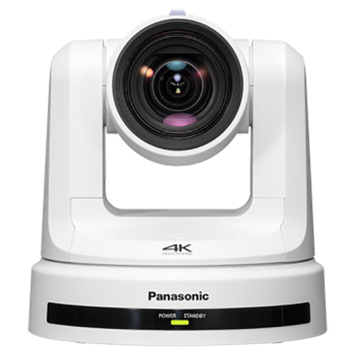 PANASONIC AW-UE20 - 4K UHD PTZ-Kamera mit Schwenk- & Neigefunktion (12x optischer Zoom | Weitwinkelobjektiv | 3G-SDI & HDMI-Version | PoE+) - in weiß