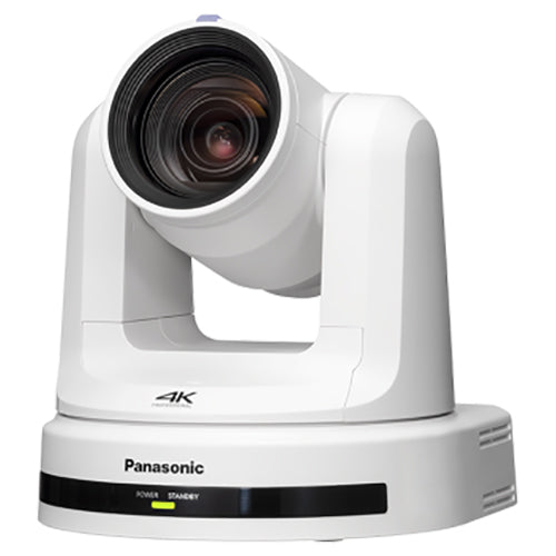 PANASONIC AW-UE20 - 4K UHD PTZ-Kamera mit Schwenk- & Neigefunktion (12x optischer Zoom | Weitwinkelobjektiv | 3G-SDI & HDMI-Version | PoE+) - in weiß