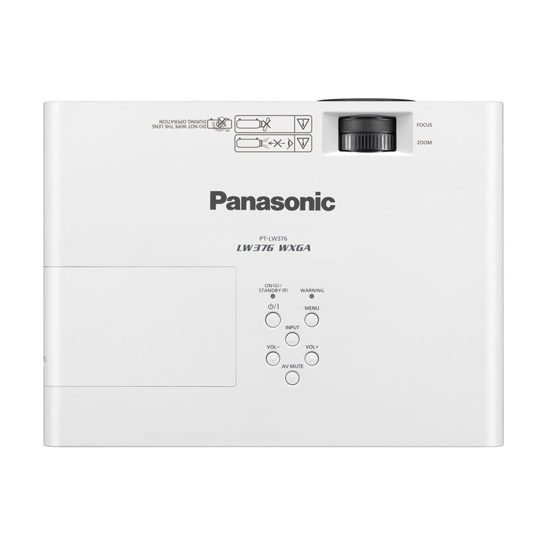 PANASONIC PT-LW376 - Projecteur LCD (WXGA 1 280 x 800 | 3 600 lumens | LAN) - en blanc 