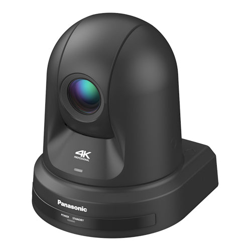 PANASONIC AW-UE80 - 4K UHD PTZ-Kamera mit Schwenk- & Neigefunktion (24x optischer Zoom | Weitwinkelobjektiv | OIS + EIS Bildstabilisator | 3G-SDI & HDMI-Version | Auto-Tracking-Software | PoE++) - in schwarz