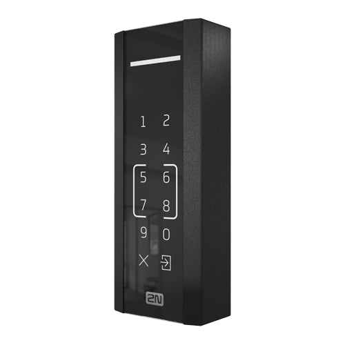 2N TELEKOMUNIKACE Access Unit M Touch Keypad & RFID - Lesegerät (125 & 13,56 MHz Frequenzkarten | NFC) - in schwarz