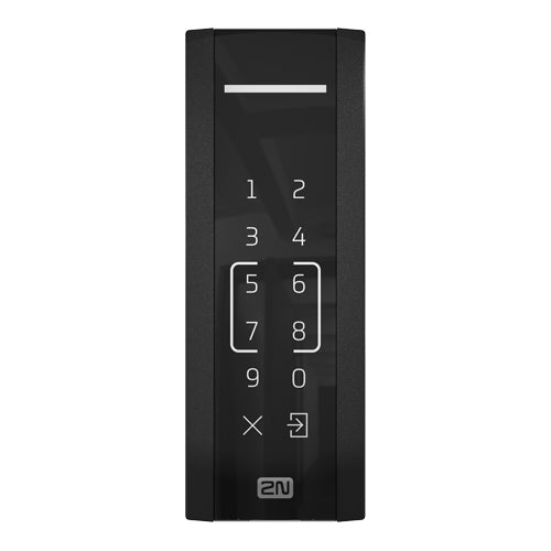 2N TELEKOMUNIKACE Access Unit M Touch Keypad & RFID - Lesegerät (125 & 13,56 MHz Frequenzkarten | NFC) - in schwarz