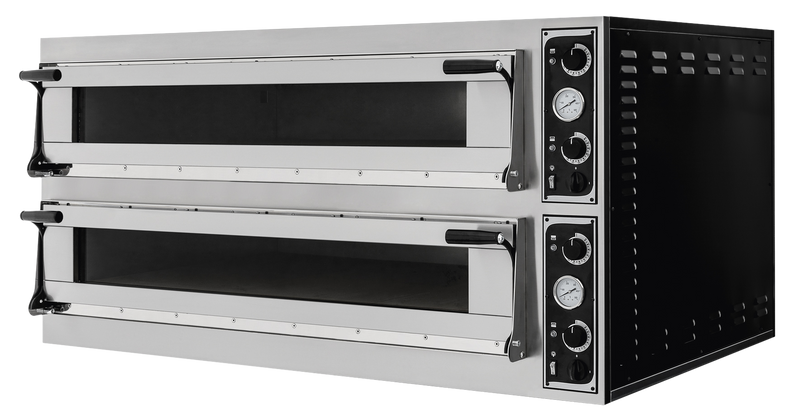 Prismafood pizzaoven Virtuoso66 BREED - 2 kamers - voor 12 pizza's van 35 cm