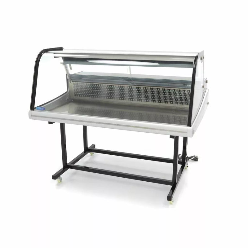 MAXIMA Gastro Kühlvitrine - 175 l - 92 cm - mit Ständer