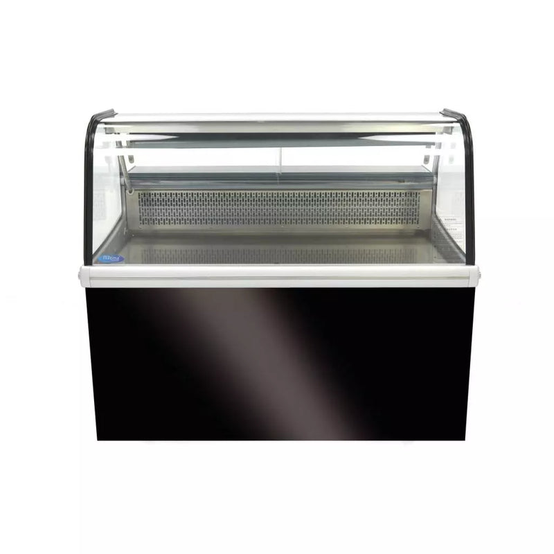 MAXIMA Gastro Kühlvitrine - 255 l - 125 cm - mit Ständer