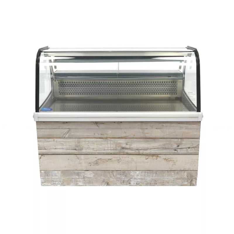 MAXIMA Gastro Kühlvitrine - 255 l - 125 cm - mit Ständer