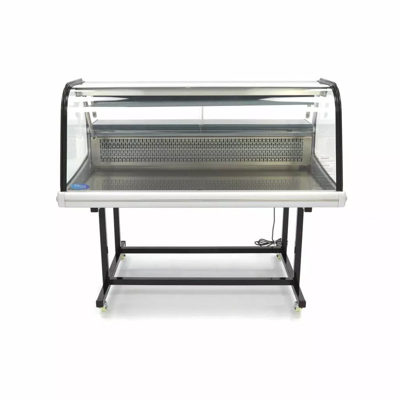 MAXIMA Gastro Kühlvitrine - 175 l - 92 cm - mit Ständer