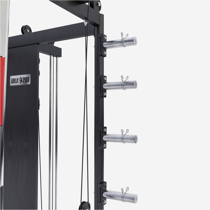 Gorilla sports discount multifunction smith machine