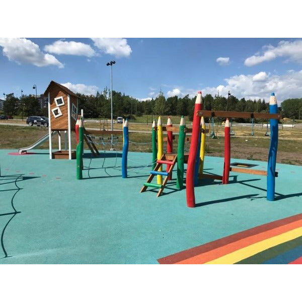 Lars Laj Wachsmalstifte Spielplatz