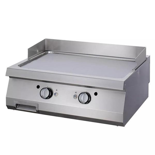 MAXIMA Gastro Premium Grillplatte - Glatt - Doppeleinheit - 90 cm Tief - Elektrisch