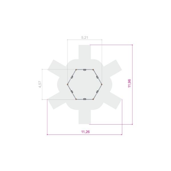 Lars Laj Hexagonale Schommel Natuur Speeltuin 