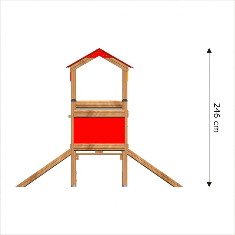 Lars Laj Buntes Häuschen Spielplatz