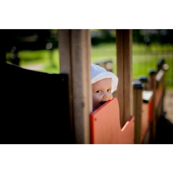 Lars Laj Lokomotive mit Waggon Spielplatz