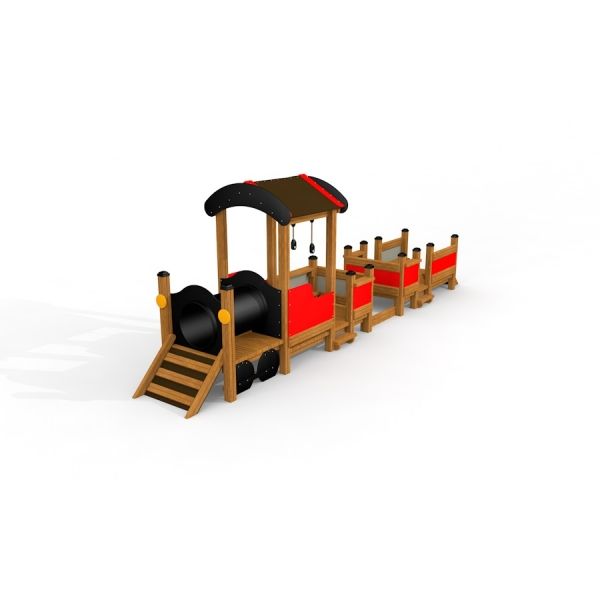 Lars Laj Locomotief met Wagon Speeltuin 