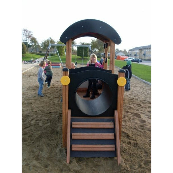 Lars Laj Lokomotive mit Waggon Spielplatz