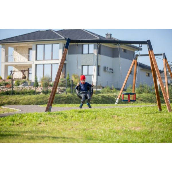 Lars Laj Doppel Schaukel Babysitz und TS-Sitz Spielplatz