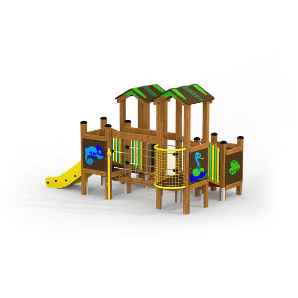 Aire de jeux Jungle Treehouse de Lars Laj 