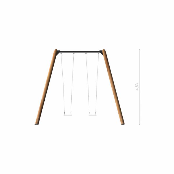 Aire de jeux Lars Laj Nature Swing 5 m 