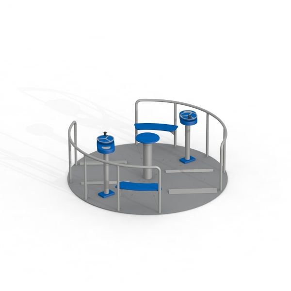 Lars Laj Wheelchair Accessible Merry-go-round (2-person) Spielplatz