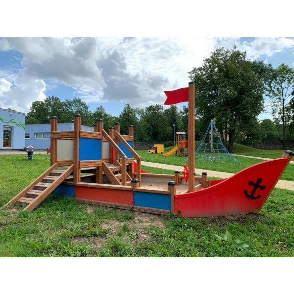 Aire de jeux pour petits bateaux de Lars Laj 