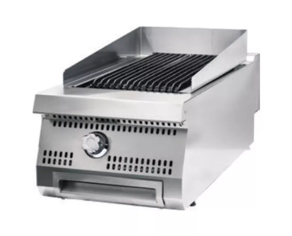 MAXIMA Gastro Premium Houtskoolgrill - 1 Zone - Enkele Unit - 90 cm Diep - Gas