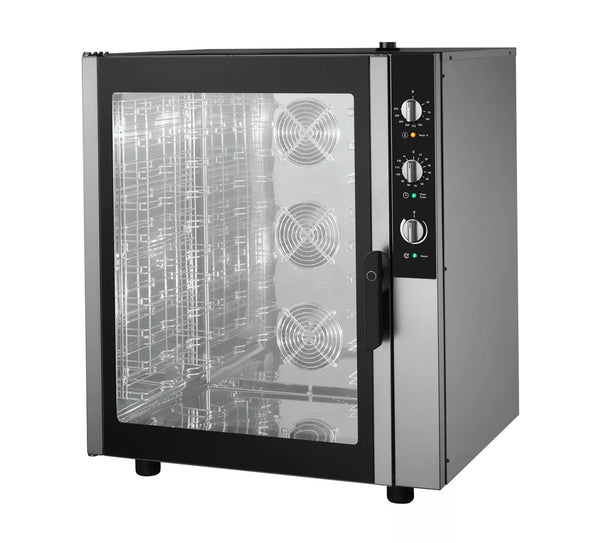 MAXIMA Gastro Combi - Four à vapeur - Pour 10 plaques (1/1 GN / 60 x 40 cm) - Analogique - 400 V 