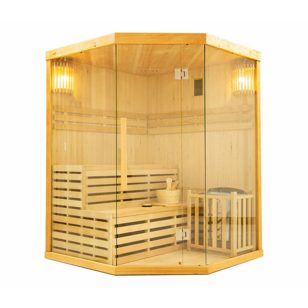 Sanotechnik TALLINN Sauna 3 Pers. 150x150x200cm