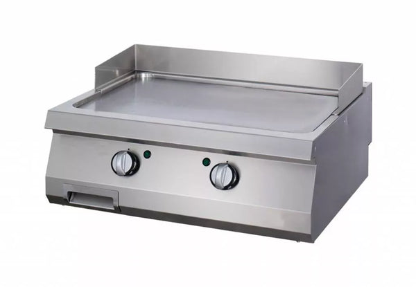 Plaque de cuisson MAXIMA Gastro Heavy Duty - Lisse - Double unité - Profondeur 70 cm - Gaz