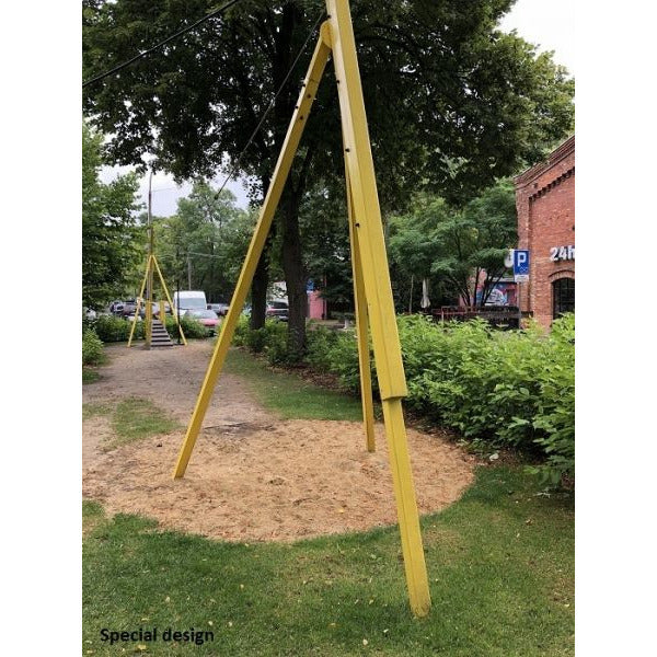 Lars Laj Seilbahn aus Metal Spielplatz