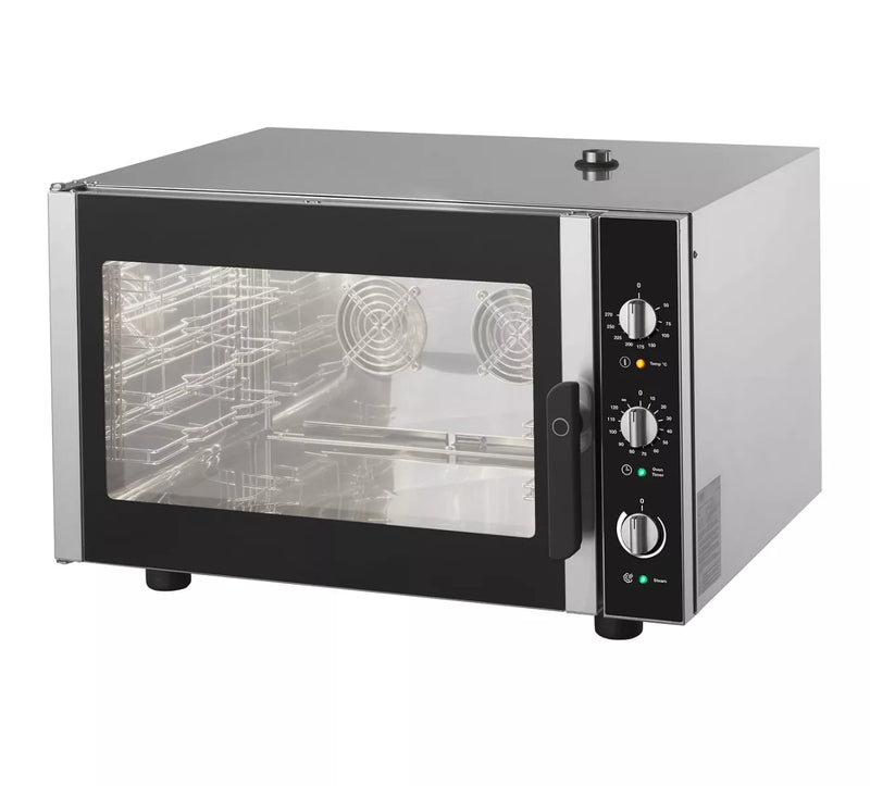 MAXIMA Gastro Combi - Dampfofen - Passt 4 Tabletts (1/1 GN / 60 x 40 cm) - Analog - 400V