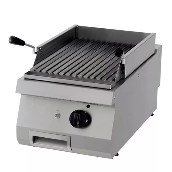 MAXIMA Gastro Premium Lava Stone Grill - Enkelvoudige eenheid - 90 cm diep - Gas 