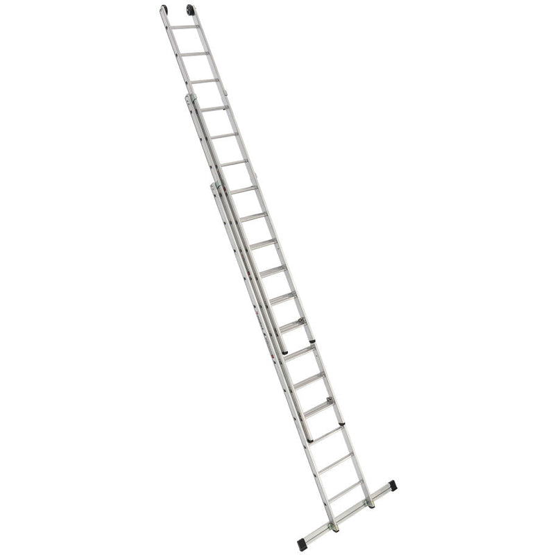 EUROLINE Ladders Nr. 303 Aluminium schuifladder 3-delig