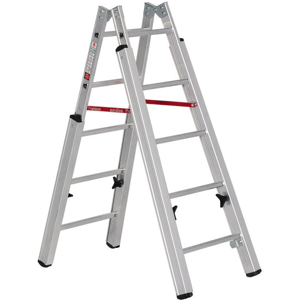 EUROLINE Ladders Nr. 30576 Aluminium Trapladder