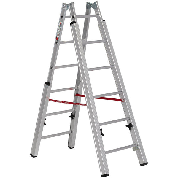 EUROLINE Ladders Nr. 30576 Aluminium Trapladder