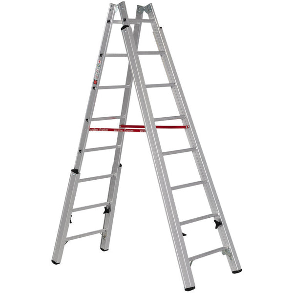 EUROLINE Ladders Nr. 30576 Aluminium Trapladder