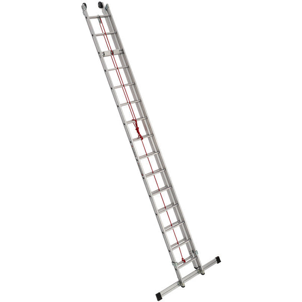 EUROLINE Ladders Nr. 312 Aluminium touwladder 2-delig