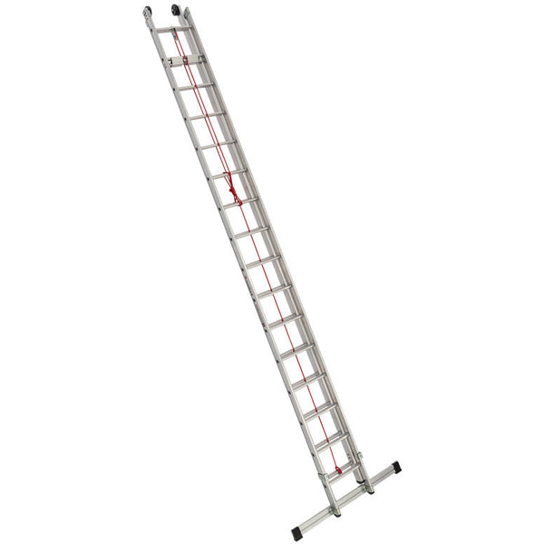 EUROLINE Ladders Nr. 312 Aluminium touwladder 2-delig