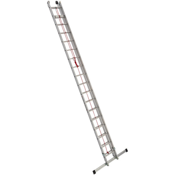 EUROLINE Ladders Nr. 312 Aluminium touwladder 2-delig