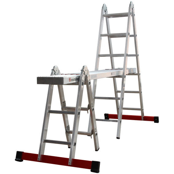 EUROLINE Ladders Combi-Opvouwbare Ladder