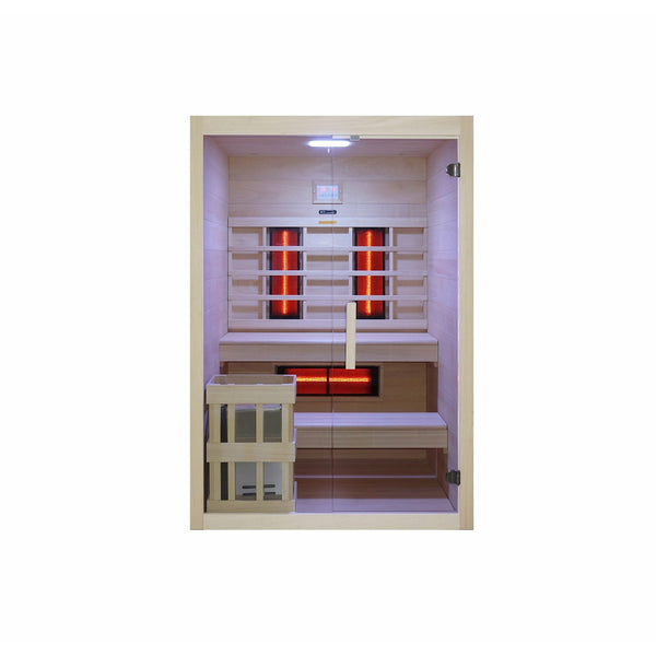 Sanotechnik TWINCOMBI sauna+infrarood 2 pers. 130x120x200cm