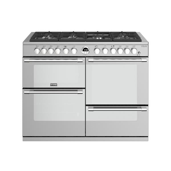 STOVES STERLING Deluxe S1100 DF GAS Edelstahl