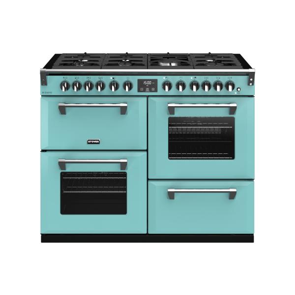 STOVES RICHMOND Deluxe S1100 DF GAS CB Country Blue/Chrom