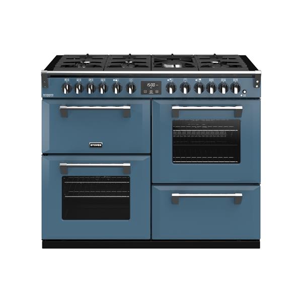 STOVES RICHMOND Deluxe S1100 DF GAS CB Thunder Blue/Chrom