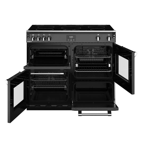 STOVES RICHMOND Deluxe S1100 EI INDUKTION CB Anthrazit/Chrom