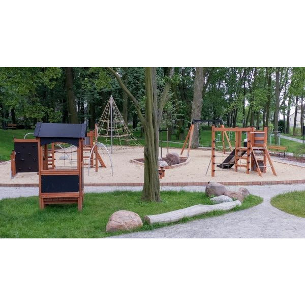 Aire de jeux naturelle Lars Laj Playhouse 