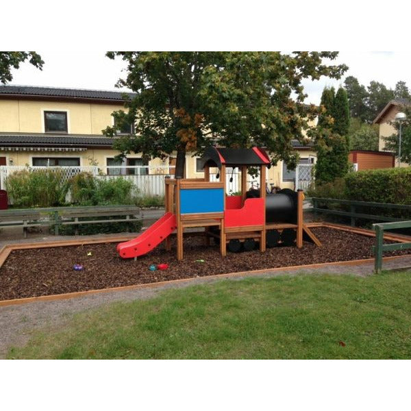 Lars Laj Lokomotive mit Rutsche Spielplatz