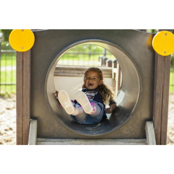 Lars Laj Lokomotive mit Rutsche Spielplatz