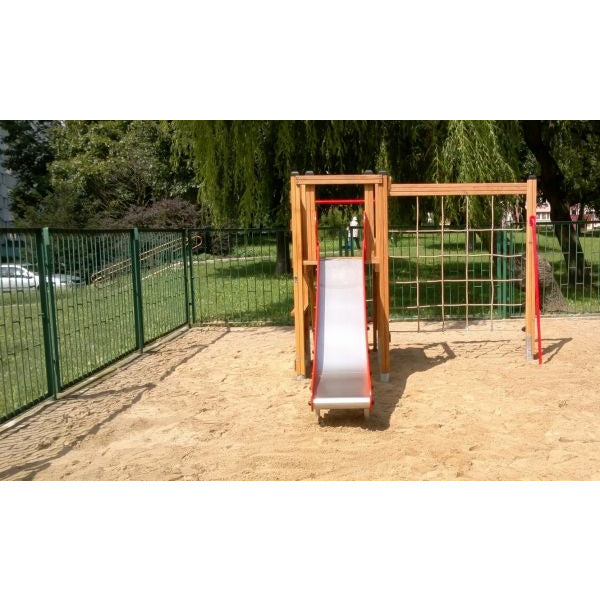 Lars Laj Kiosk mit Rutsche Spielplatz