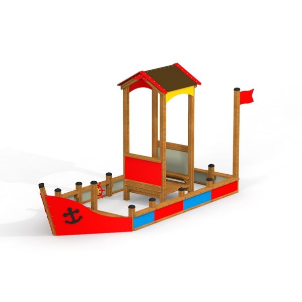 Aire de jeux Lars Laj Petit bateau II 